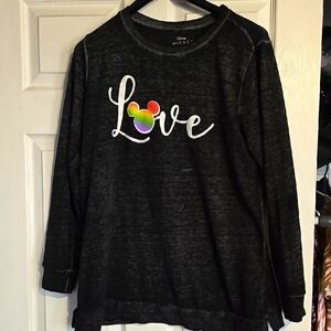 Disney Mickey  Black Shirt